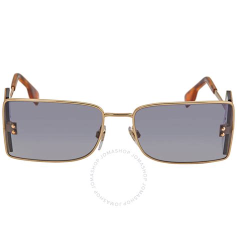 burberry 3110|Burberry Grey Gradient Blue Rectangular Ladies Sunglasses.